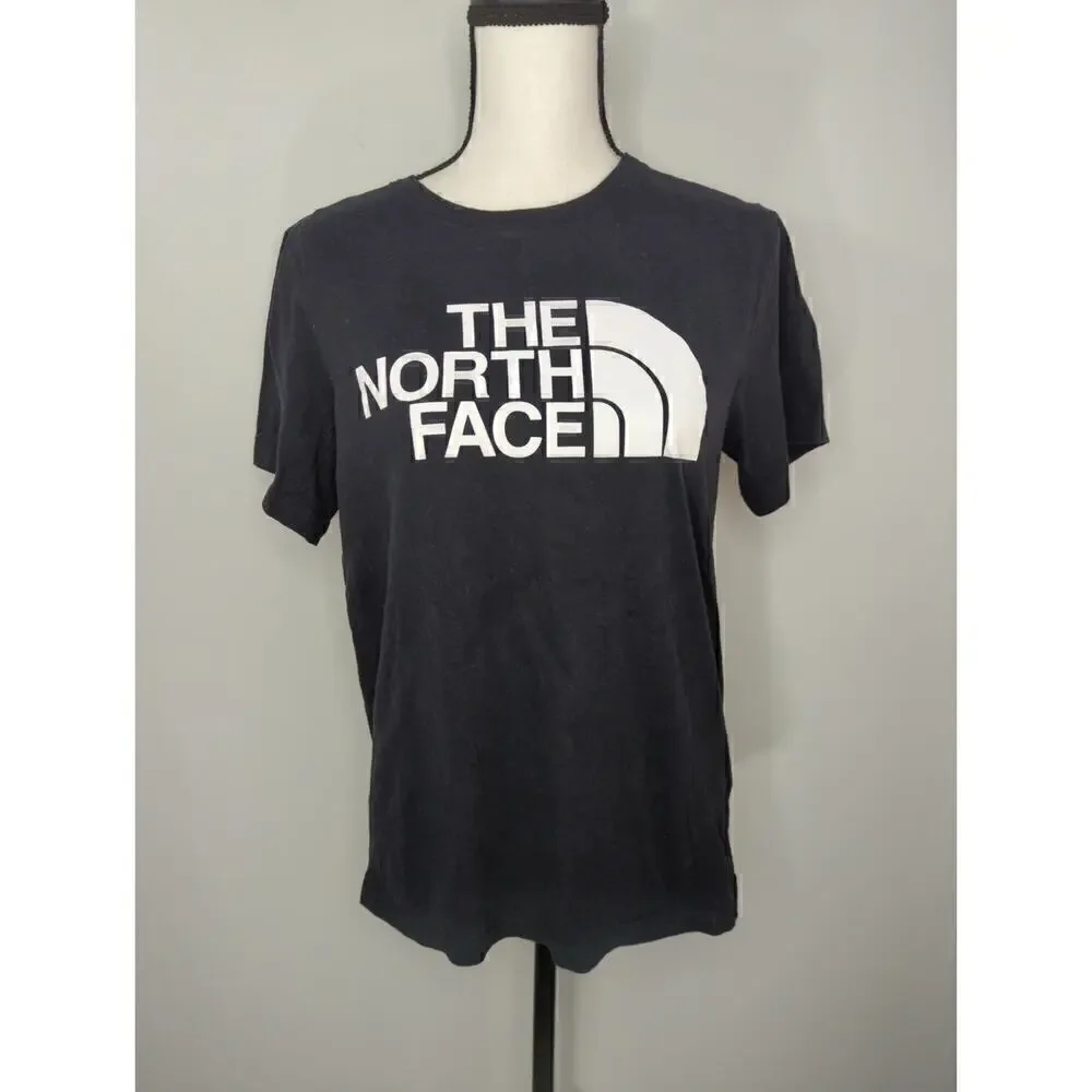 The North‎ Face women's Black & White Short-Sleeve Half Dome Tee Size S